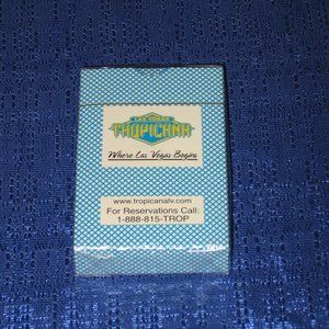 Vintage Tropicana Hotel Las Vegas Playing Cards Still Sealed